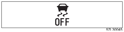 Индикатор ESP OFF