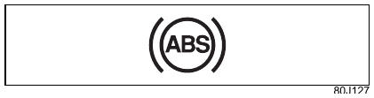 Контрольная лампа ABS