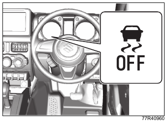 Индикатор ESP® OFF